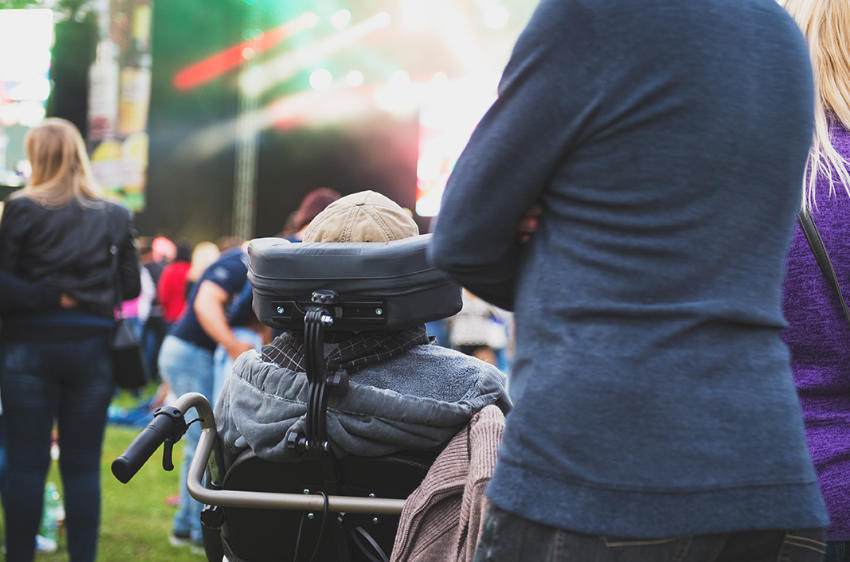 Accés Handicap à Jazz à Juan