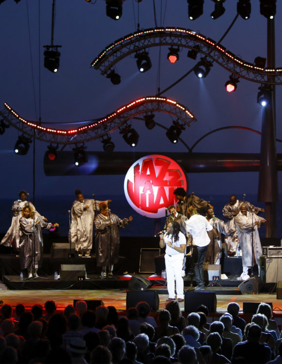 American Gospel JR à Jazz à Juan, Festival de Jazz d'Antibes Juan-les-Pins, le 21 juillet